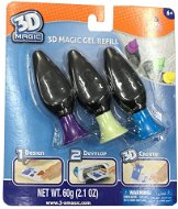 Eplin 3D magic refill 3 pcs - purple, lime, blue - Creative Toy