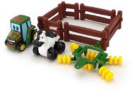 John Deere – Herná súprava kravička s traktorom - Auto