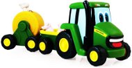 John Deere - Poľnohospodársky traktor s traktorom - Auto