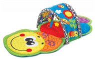 Playgro - Játék takaró színes hernyó alagút - Játszószőnyeg