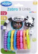 Interactive Toy Playgro - Zebra with new rings - Interaktivní hračka