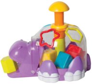 Playgro – Dreh-Einlege-Spielzeug Nilpferd - Interaktives Spielzeug