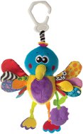 Playgro Spieltier zum Aufhängen - Kolibri mit Beißring - Kinderwagen-Spielzeug