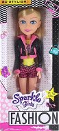 Sparkel Girlz Doll Fashion s sukňou, ružová / žltá - Bábika