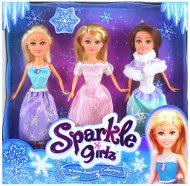 Princezna Sparkle Girlz zimní set 3 ks - Puppe