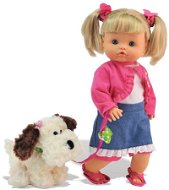 Puppe Bambolina Nena mit Hund - Puppe