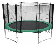 Trampoline with protective mesh G21 305 cm, green - Trampoline