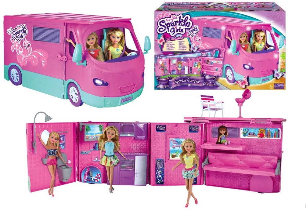 Sparkle on sale girlz campervan