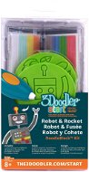 3Doodler Start – DoodleBlock Robot & Rocket - Kreatívna sada
