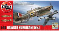 Airfix Model Kit A05127 letadlo – Hawker Hurricane Mk.I - Plastikový model