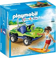 Playmobil 6982 Surfer with Beach Quad - Building Set