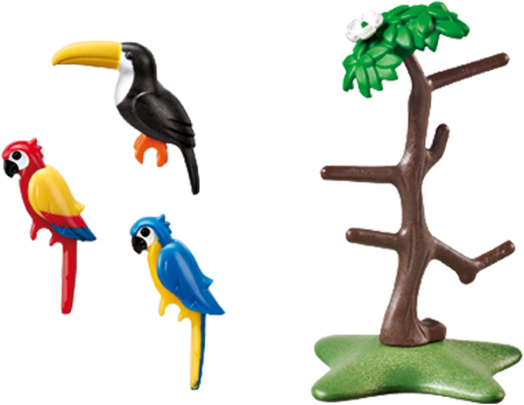 Playmobil 6653 Parrots and toucans in the tree Building Set Alza.cz