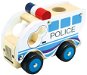 Bino Wooden police car - Toy Car