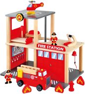Bino Tűzoltóállomás - Játék garázs