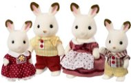 Sylvanian Families A family of &quot;chocolate&quot; rabbits - Figure Set