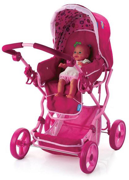 Doll triple hot sale stroller