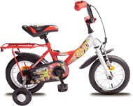 Olpran Baby extra biela / červená - Detský bicykel