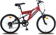 Buddy 20" piros/fekete - Gyerek kerékpár