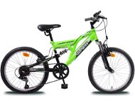 OLPRAN MTB Buddy čierno/zelený - Detský bicykel