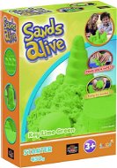 Sands Alive! Farebný piesok zelený - Kreatívna sada