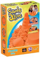 Sands Alive! Farebný piesok oranžový - Kreatívna sada