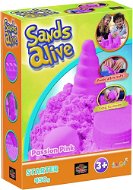 Sands Alive! Farebný piesok ružový - Kreatívna sada