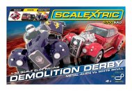  Scalextric Quick Build - Demolition Derby  - Slot Car Track