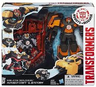 Transformers megszabadulni - Clash MINICON Autobot Drift &amp; Jetstorm - Figura