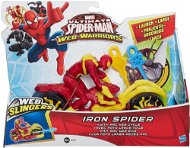 Spiderman - Iron spider sa pretekárskym vozidlom - Figúrka