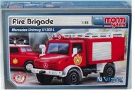 Monti system 16 - Fire Brigade Mercedes Unimog mierka 1:48 - Plastikový model