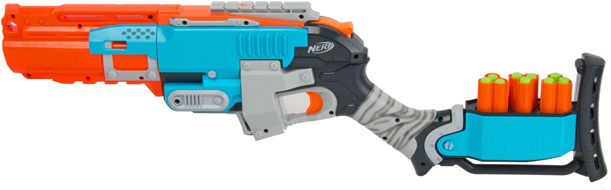 Nerf zombie strike cheap sledgefire blaster