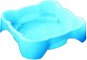 Sandbox - pool blue square with protection - Sandpit