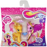 My Little Pony - The Princess Cadance with her friend Applejack and accessories - Game Set