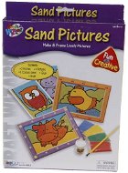 Produktion Bilder aus dem Sand - Basteln mit Kindern