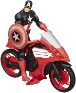 Avengers - Amerika Kapitány és motorkerékpár - Figura