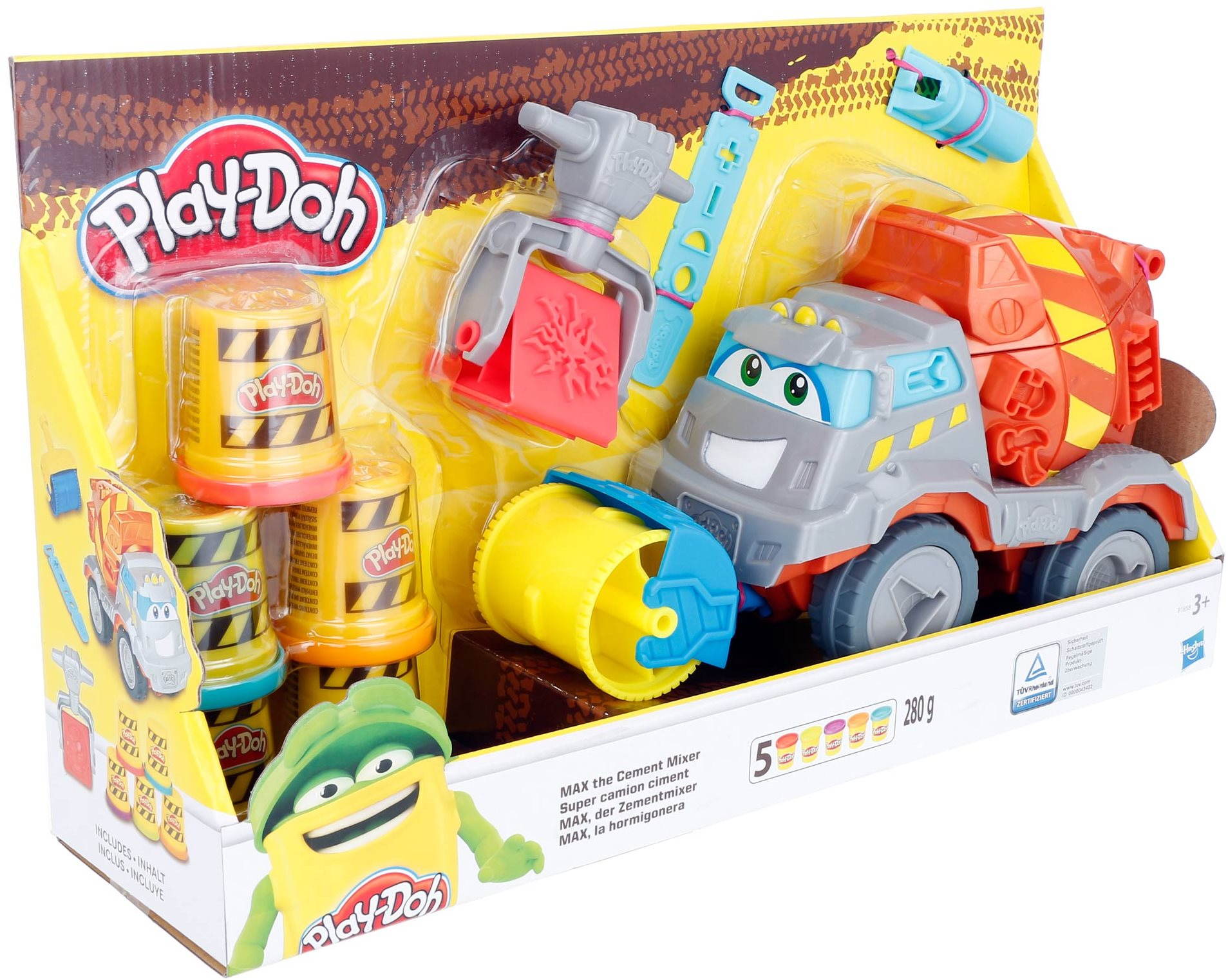 Play doh max sales the cement mixer