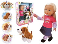 Adélka with dog - Doll