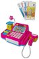 Gyermek pénztárgép - rózsaszín - Játékszett
