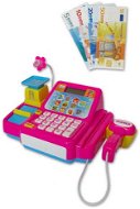 Gyermek pénztárgép - rózsaszín - Játékszett