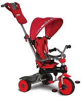 Tricycle with push bar swivel - red 3in1 - Pedal Tricycle