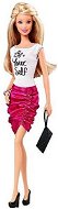 Barbie - Fashion model blonde in a pink miniskirt - Doll