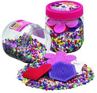 Perler Beads Embroidery Beads and 3 Pads 4000 pcs - Pink - Zažehlovací korálky