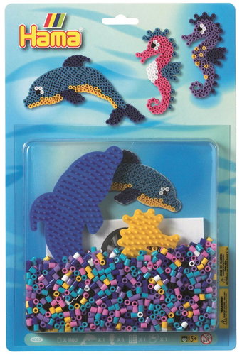 Beaded set - Dolphin - Creative Kit - Main image
