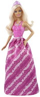 Barbie Princezna s korunkou - Blondýnka v růžových šatech - Doll