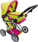 Bino Green dolls buggy with baby carrier - Doll Stroller