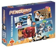 Tučniaci z Madagaskaru 4v1 - Puzzle