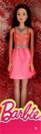 Mattel Barbie Brunetka v broskových šatách - Bábika