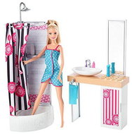 Barbie - doll room and bathroom - Game Set