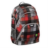 School Backpack Coocazoo EvverClevver - Red District - School Backpack