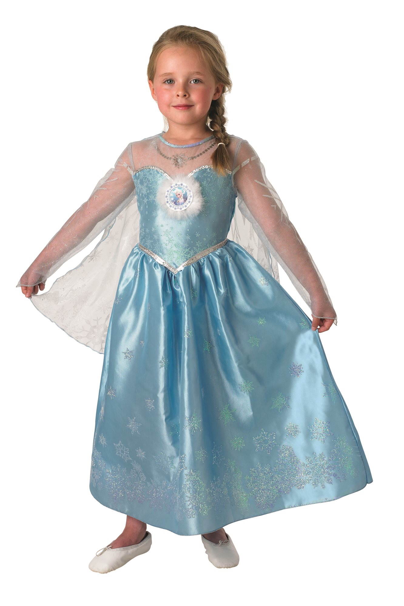 Deluxe elsa dress hotsell